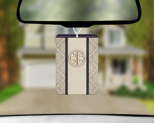 Tory Burch Inspired Car Air Freshener (001) Square