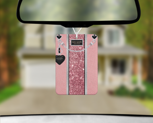 Katie Spade Inspired Car Air Freshener (004) Square