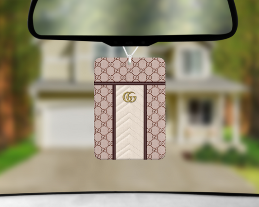 Gucci Inspired Car Air Freshener (001) Square