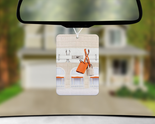 Handbag Inspired Car Air Freshener (005) Square