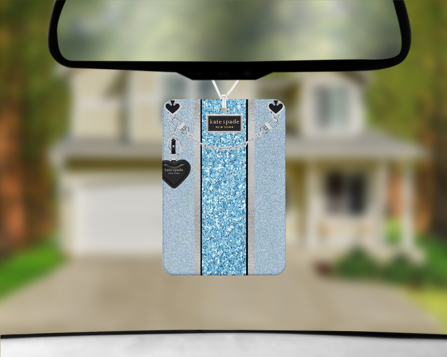 Katie Spade Inspired Car Air Freshener (003) Square