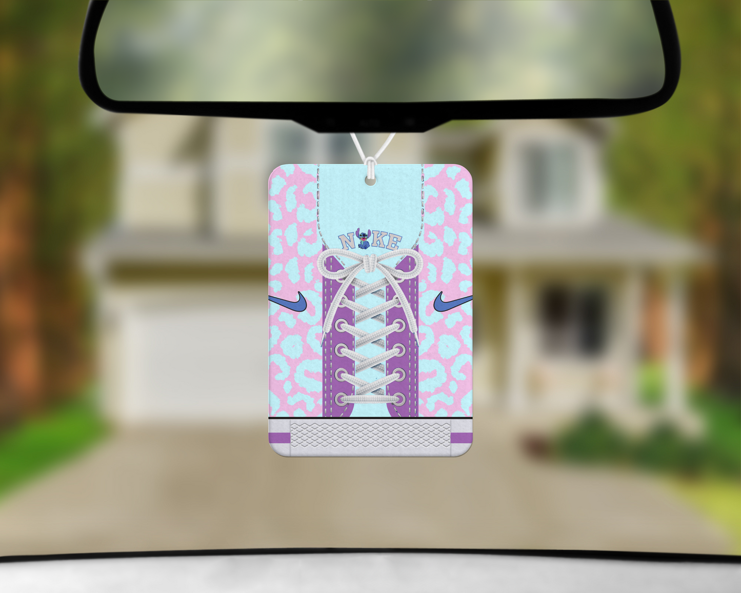 Nike Inspired Car Air Freshener (002) Square