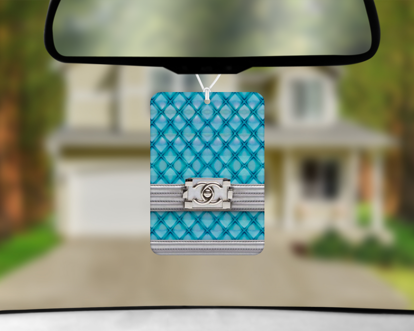 Chanel Inspired Car Air Freshener (006) Square