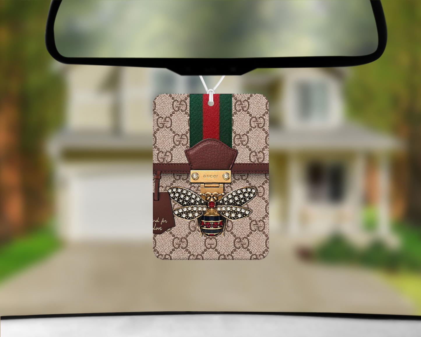 Gucci Inspired Car Air Freshener (016) Square