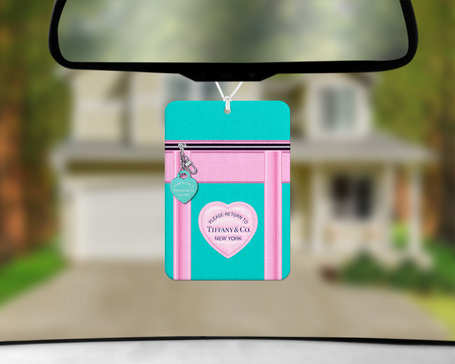 Tiffany Inspired Car Air Freshener (004) Square