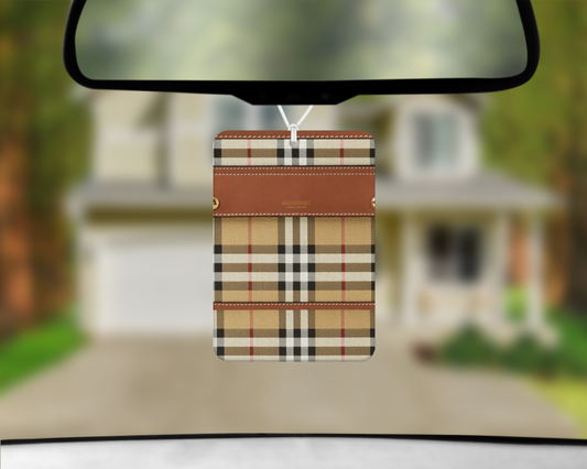 Burberry Car Air Freshener (009) (Square)