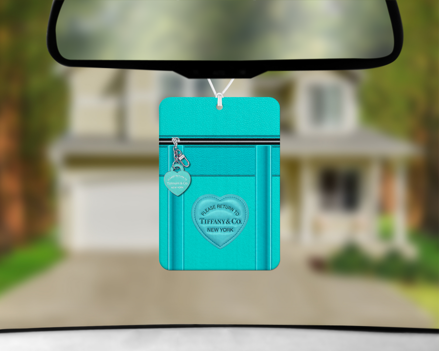 Tiffany Inspired Car Air Freshener (001) Square