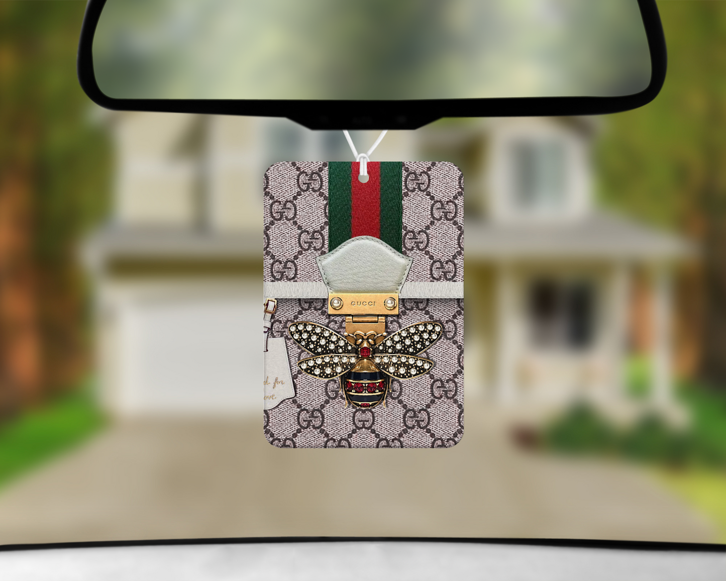 Gucci Inspired Car Air Freshener (014) Square