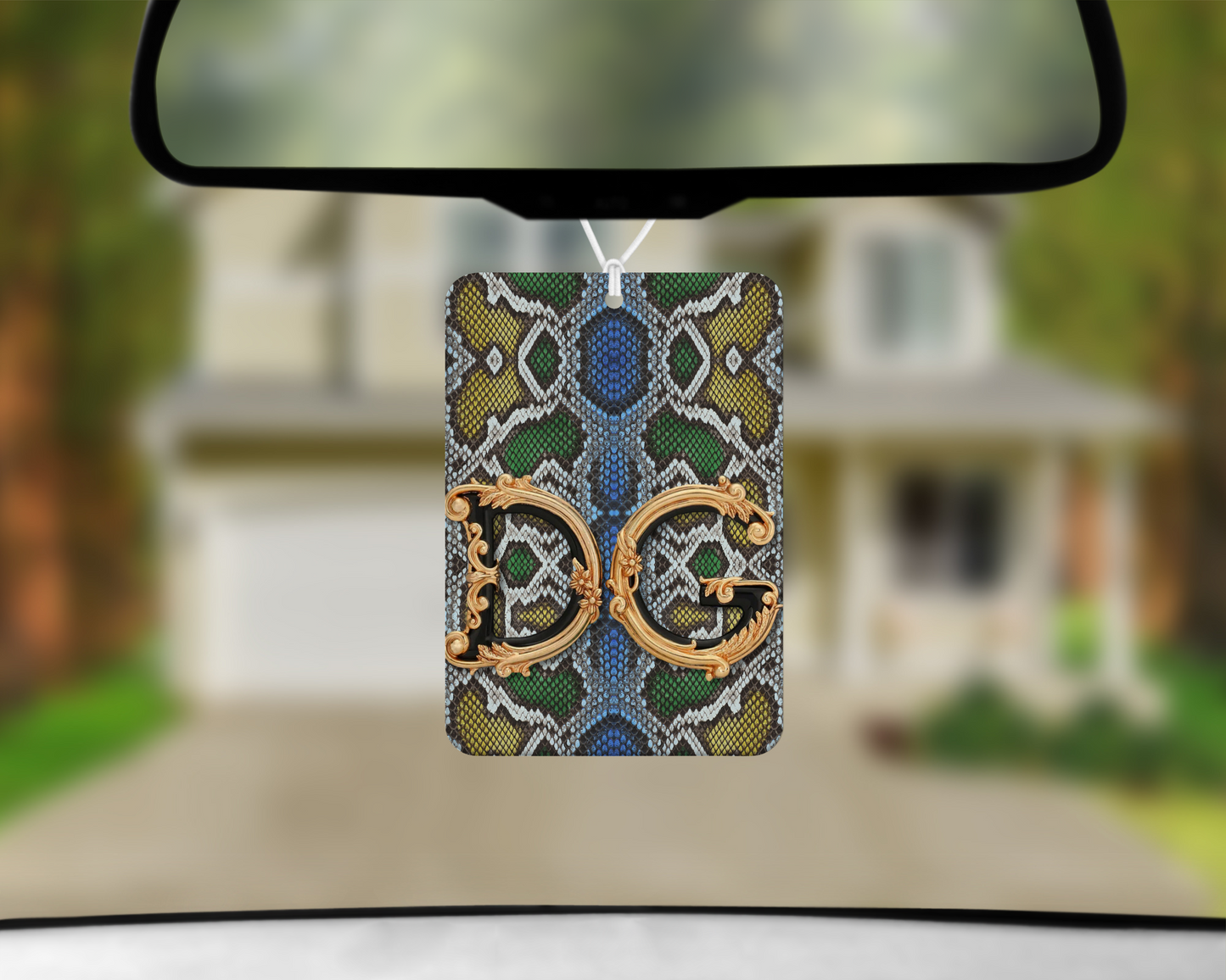 Dolce & Gabbana Inspired Car Air Freshener (002) Square