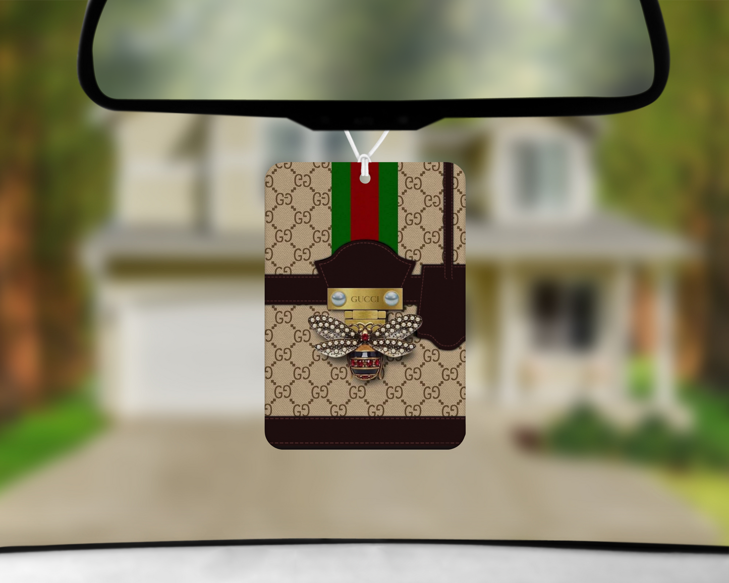 Gucci Inspired Car Air Freshener (013) Square