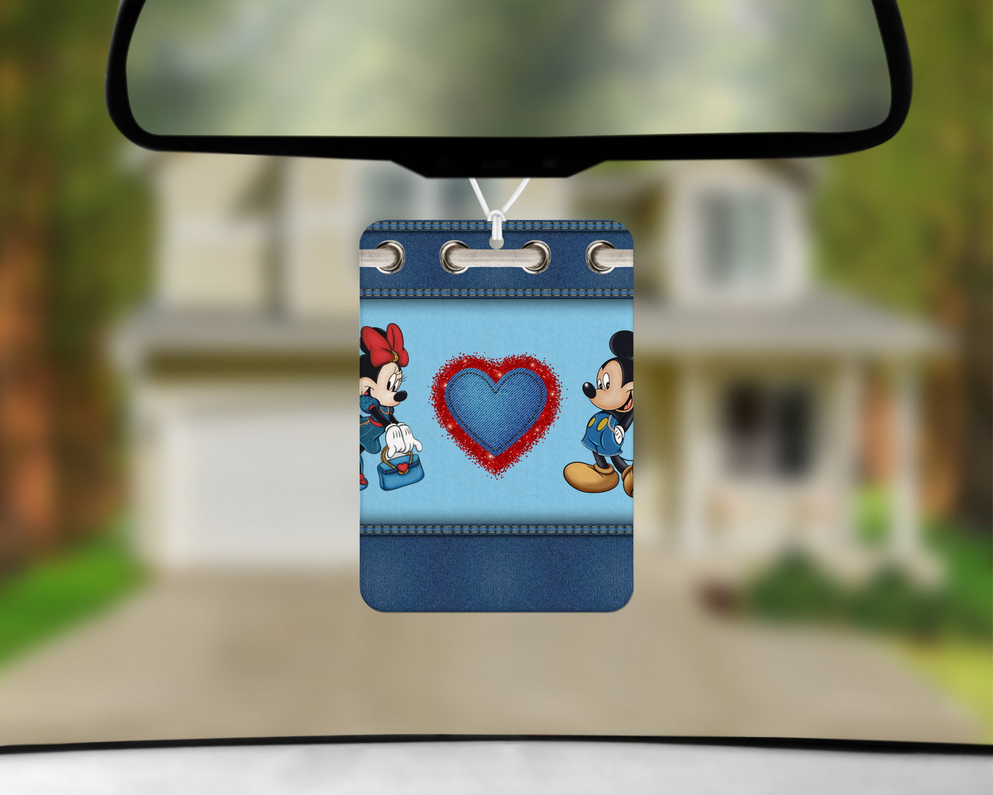 Disney Inspired Car Air Freshener (020) Square