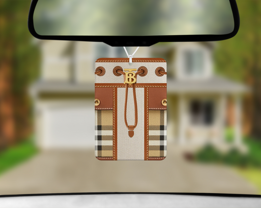 Burberry Car Air Freshener (005) (Square)