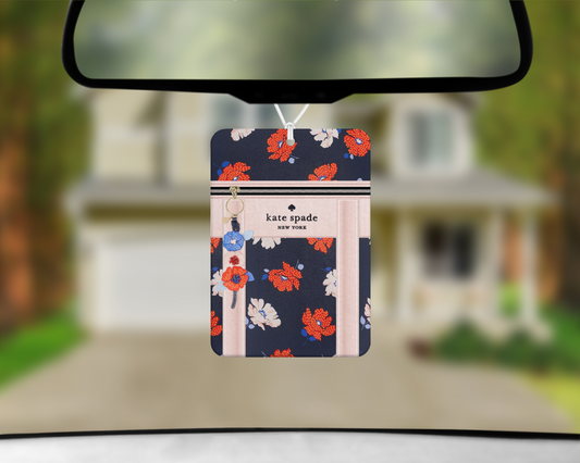 Katie Spade Inspired Car Air Freshener (013) Square