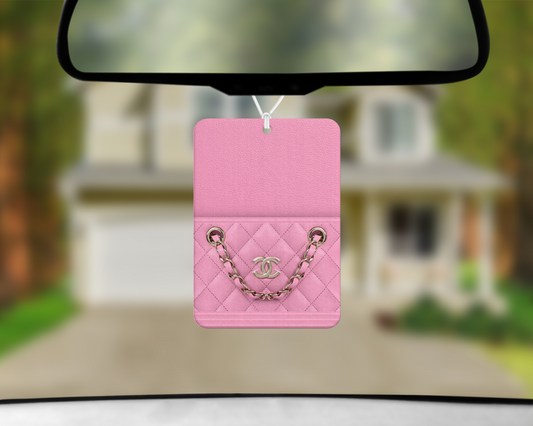 Chanel Inspired Car Air Freshener (001) Square