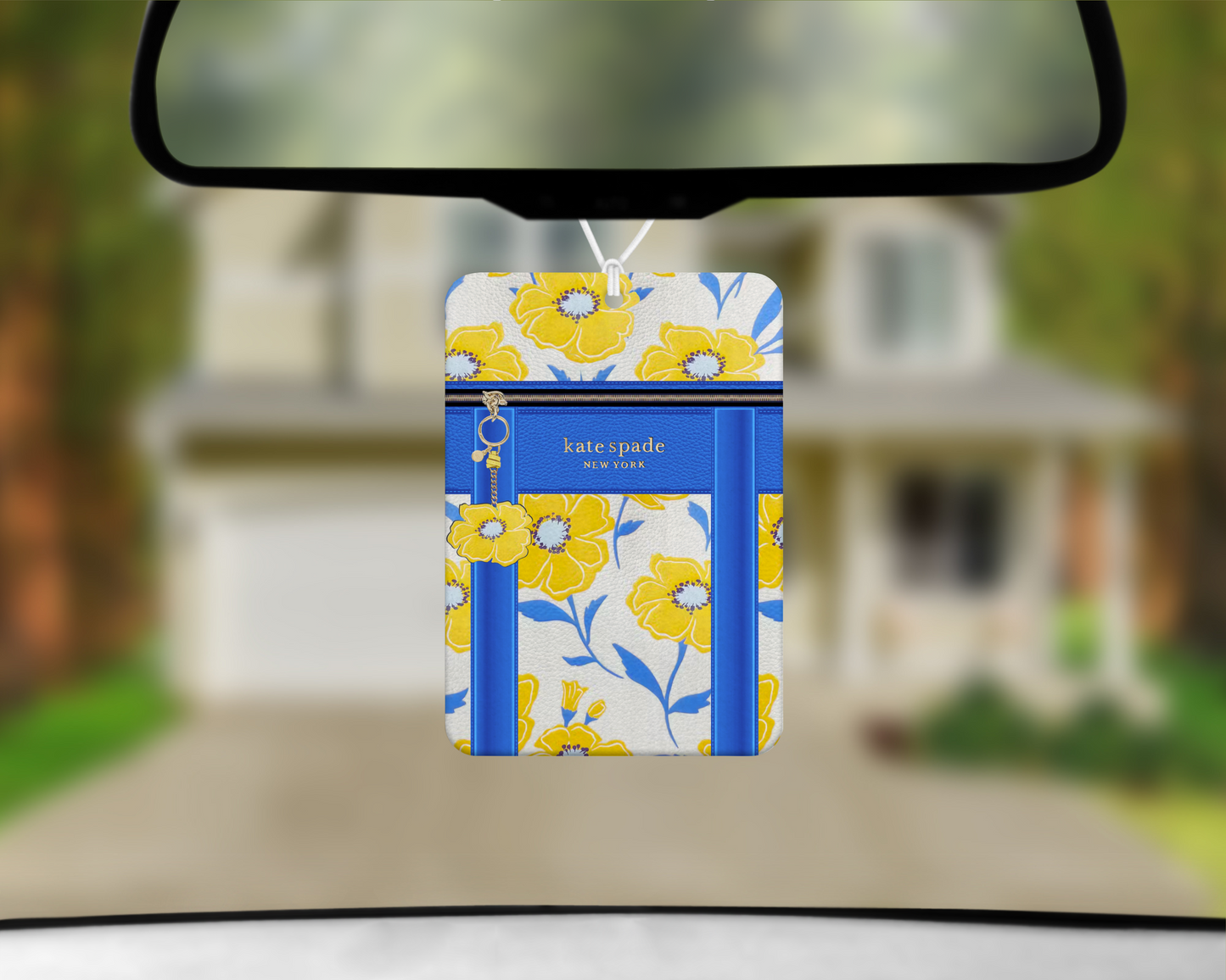 Katie Spade Inspired Car Air Freshener (012) Square