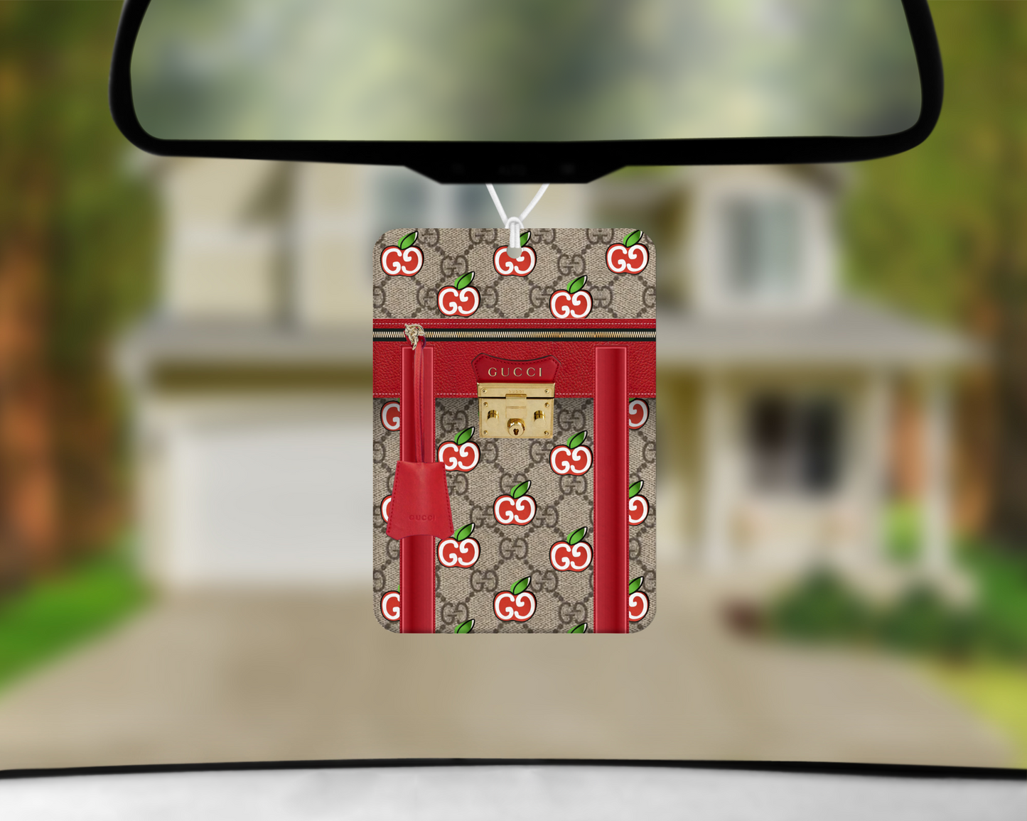 Gucci Inspired Car Air Freshener (010) Square