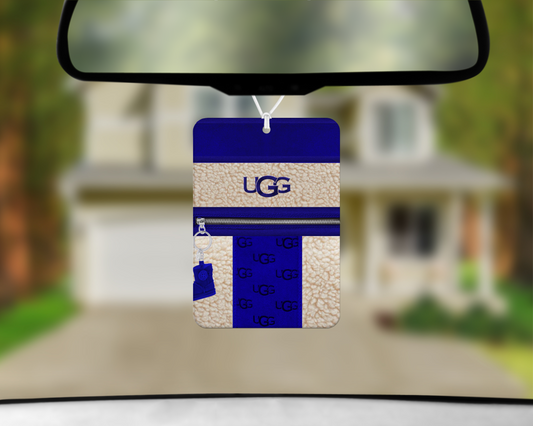 Ugg Inspired Car Air Freshener (004) Square