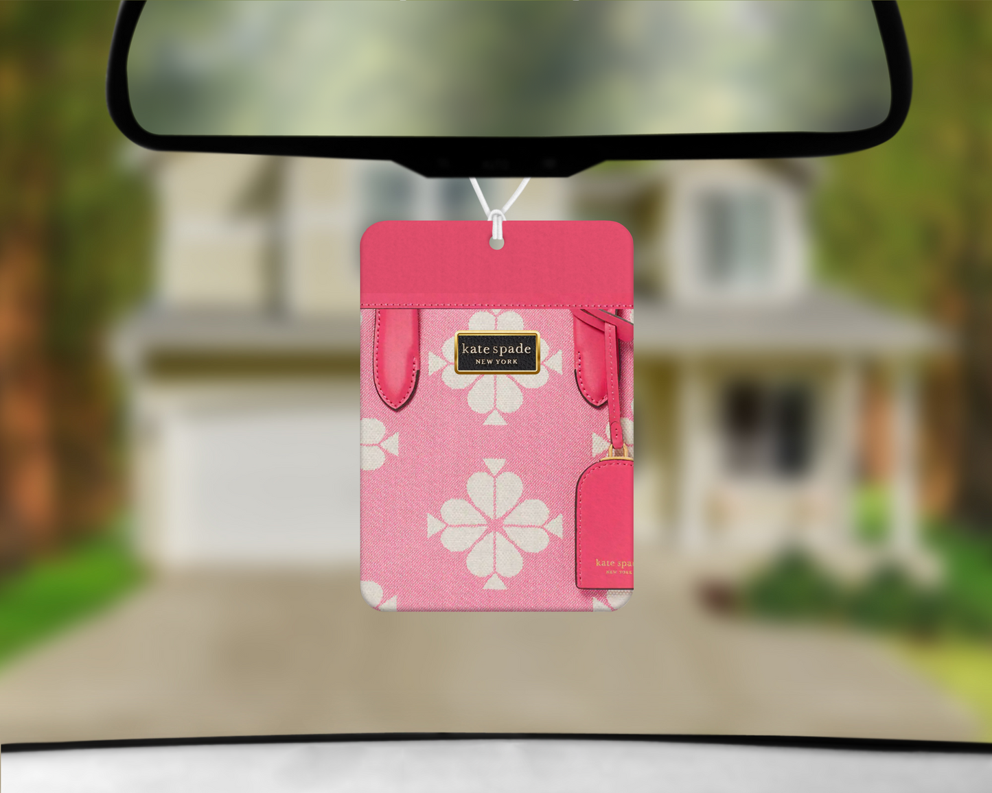 Katie Spade Inspired Car Air Freshener (011) Square