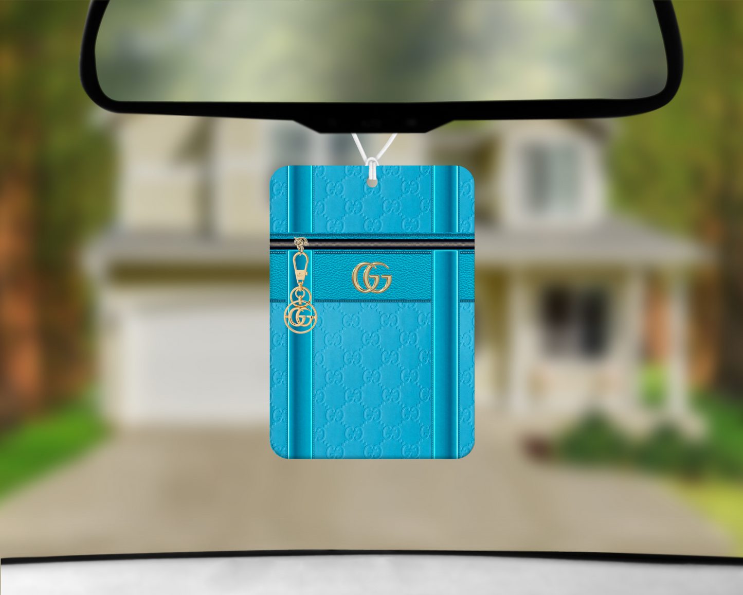 Gucci Inspired Car Air Freshener (009) Square