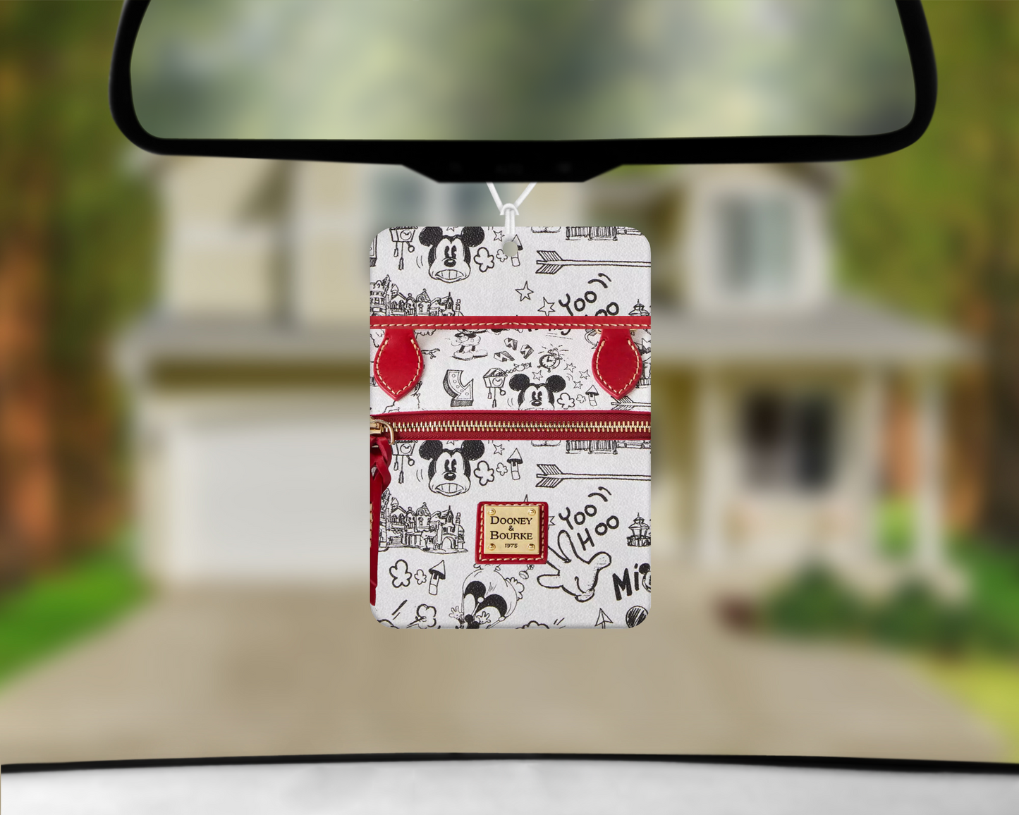 Dooney & Bourke Inspired Car Air Freshener (005) Square