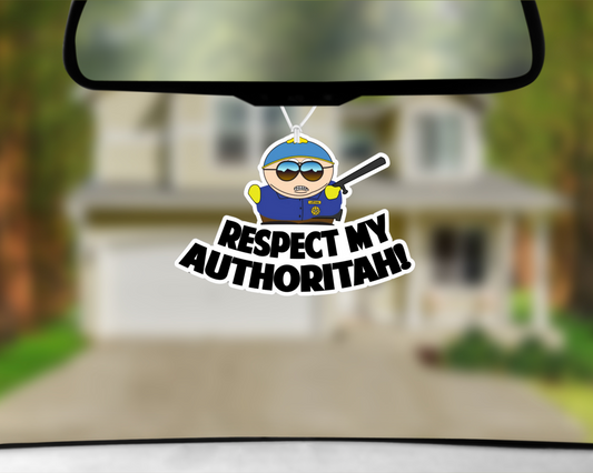 Respect My Authoritah! Car Air Freshener