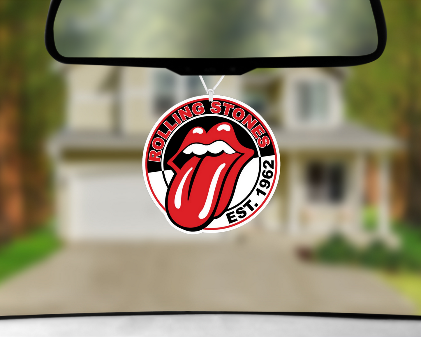 Rolling Stones Car Air Freshener