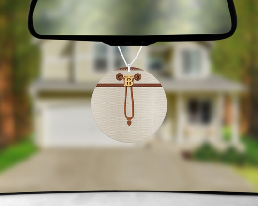 Burberry Car Air Freshener (011) (Round)