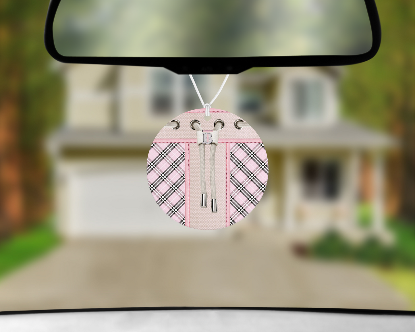 Burberry Car Air Freshener (010) (Round)