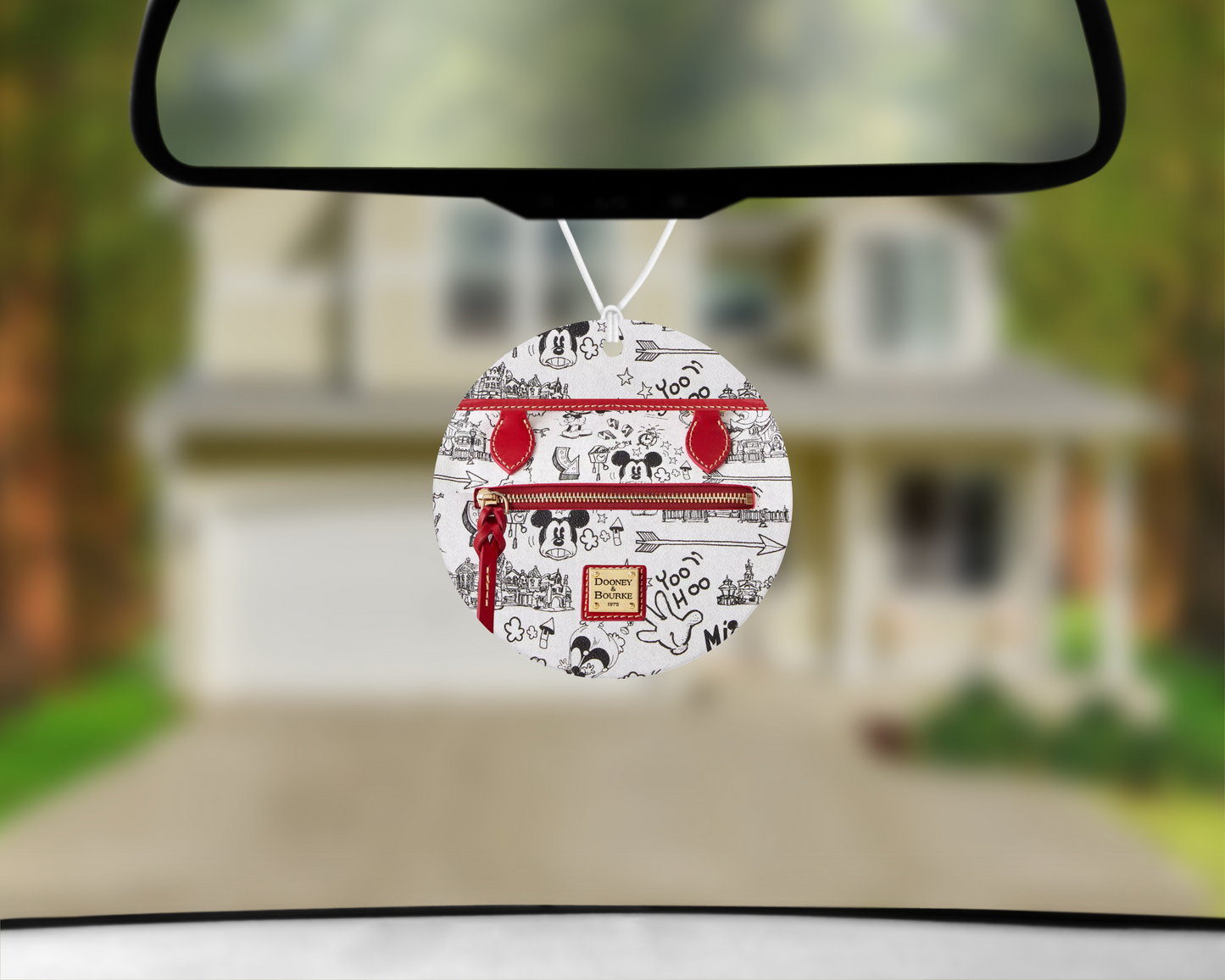 Dooney & Bourke Inspired Car Air Freshener (005) Round