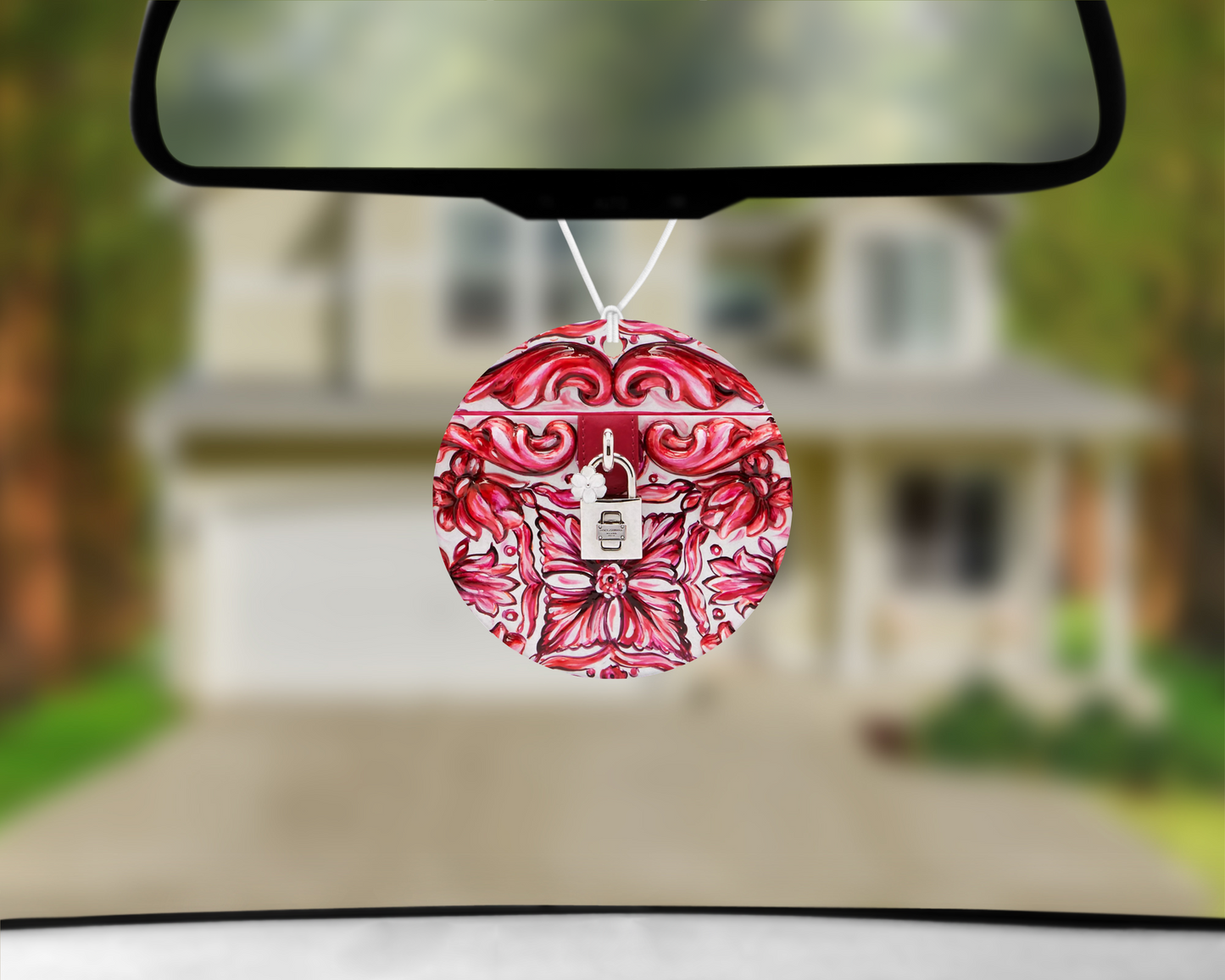 Dolce & Gabbana Inspired Car Air Freshener (005) Round