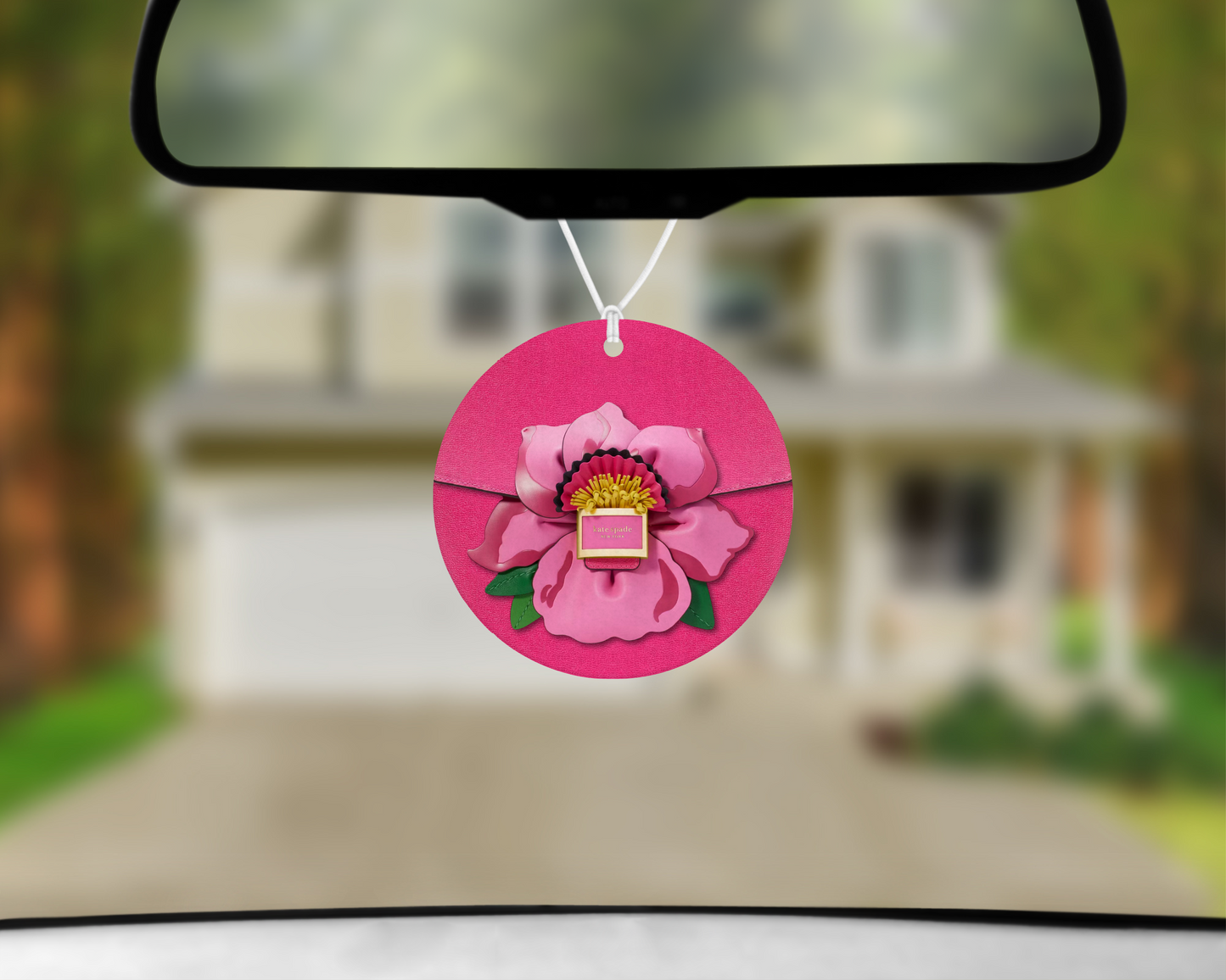 Katie Spade Inspired Car Air Freshener (018) Round