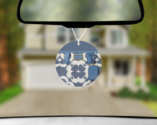 Katie Spade Inspired Car Air Freshener (009) Round