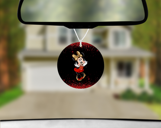 Disney Inspired Car Air Freshener (016) Round