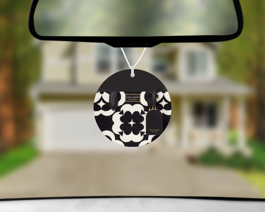 Katie Spade Inspired Car Air Freshener (008) Round