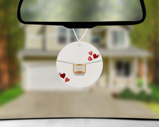 Katie Spade Inspired Car Air Freshener (001) Round