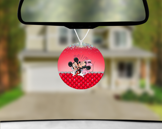 Disney Inspired Car Air Freshener (014) Round