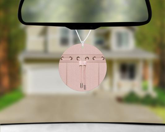 Handbag Inspired Car Air Freshener (010) Round