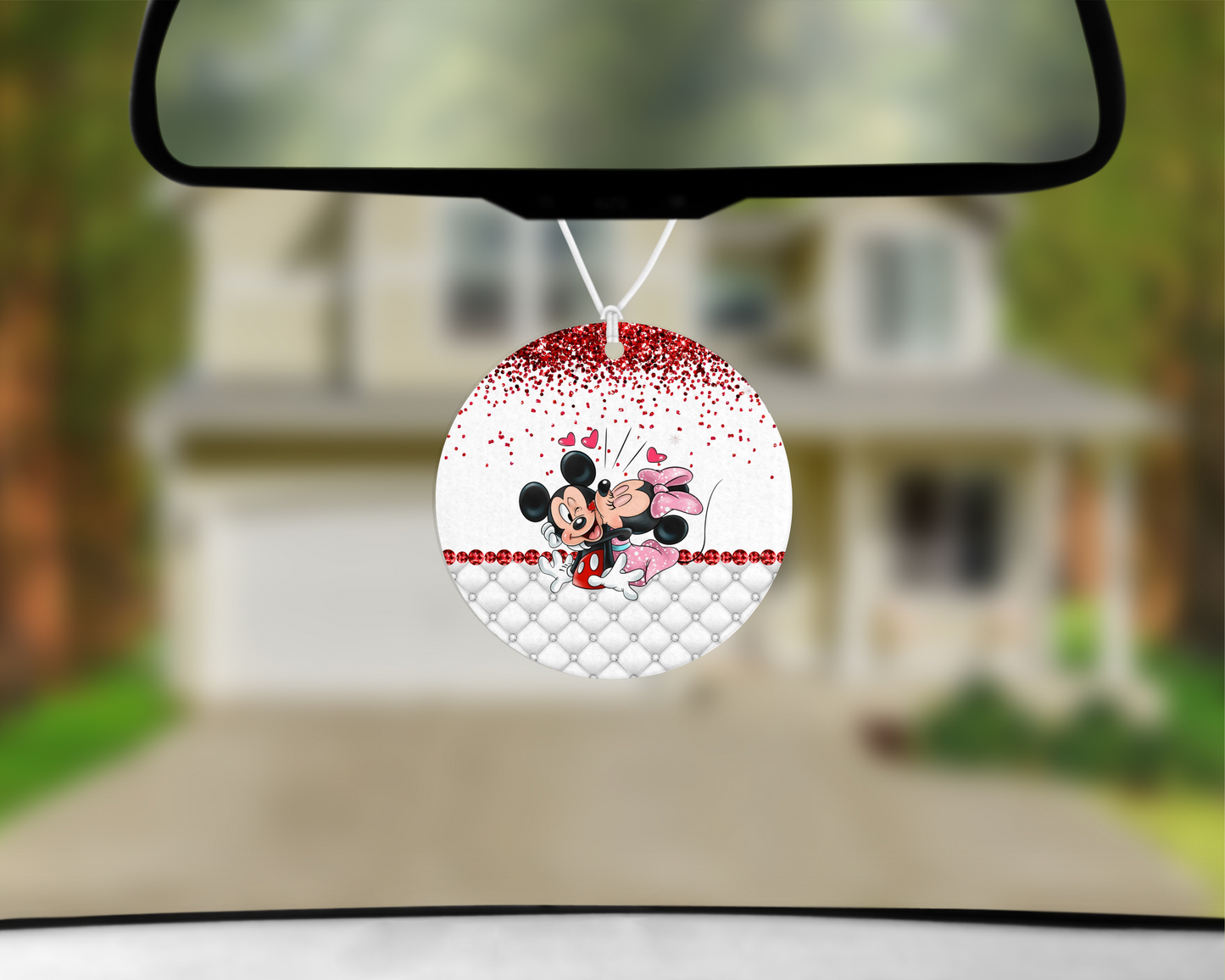 Disney Inspired Car Air Freshener (013) Round