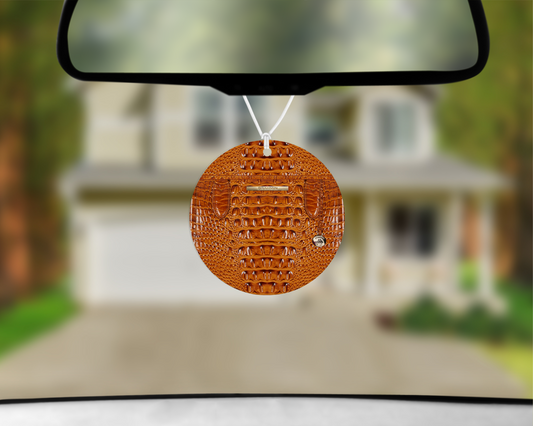 Handbag Inspired Car Air Freshener (006) Round