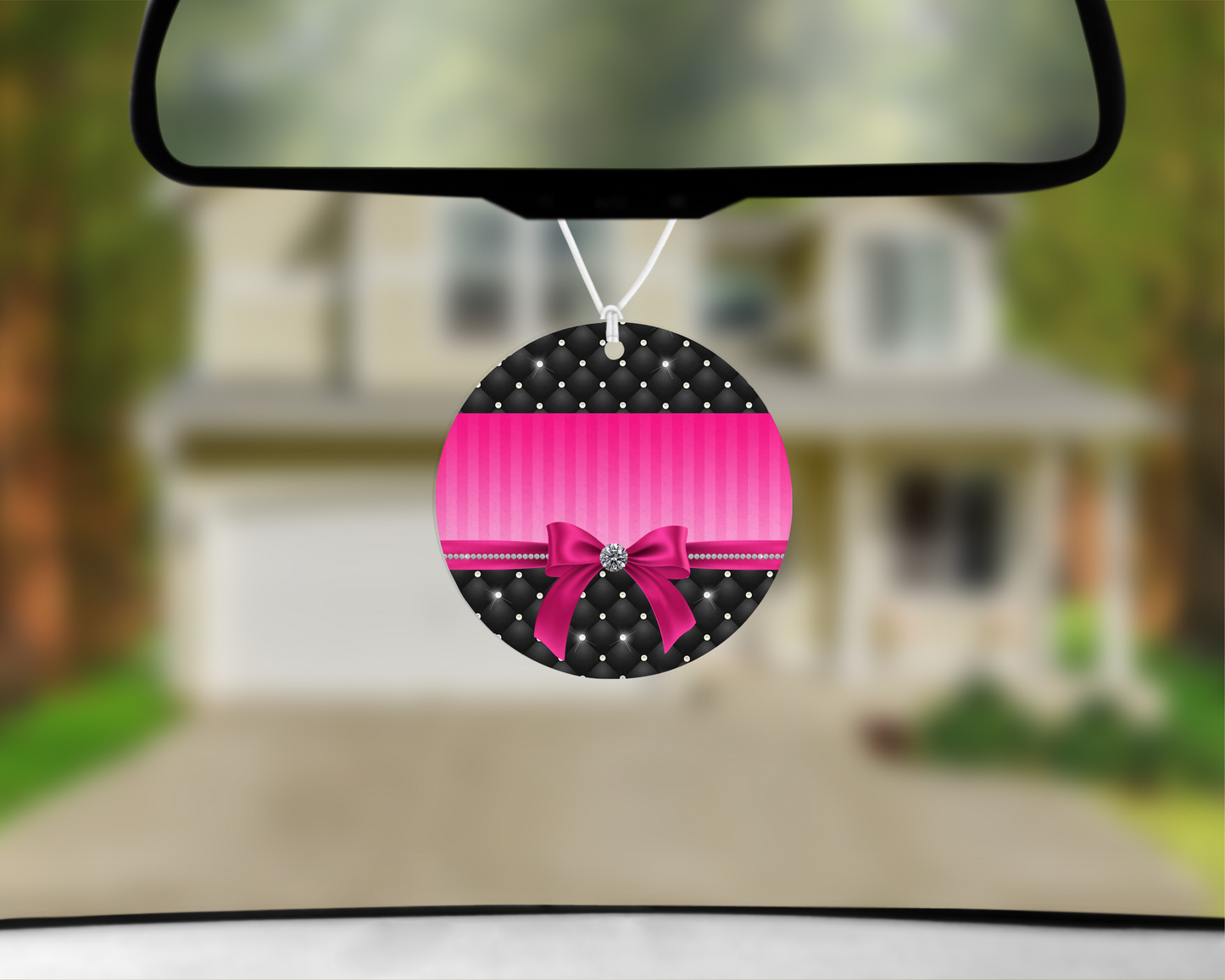 Handbag Inspired Car Air Freshener (030) Round