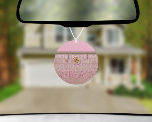 Versace Inspired Car Air Freshener (002) Round