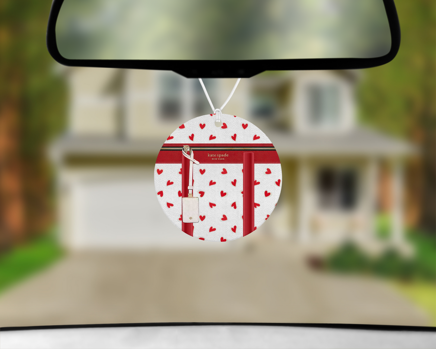 Katie Spade Inspired Car Air Freshener (015) Round