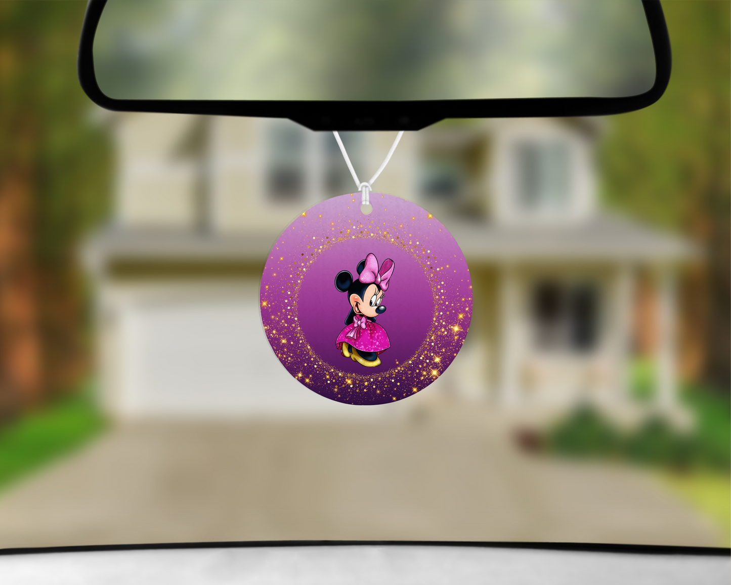 Disney Inspired Car Air Freshener (022) Round