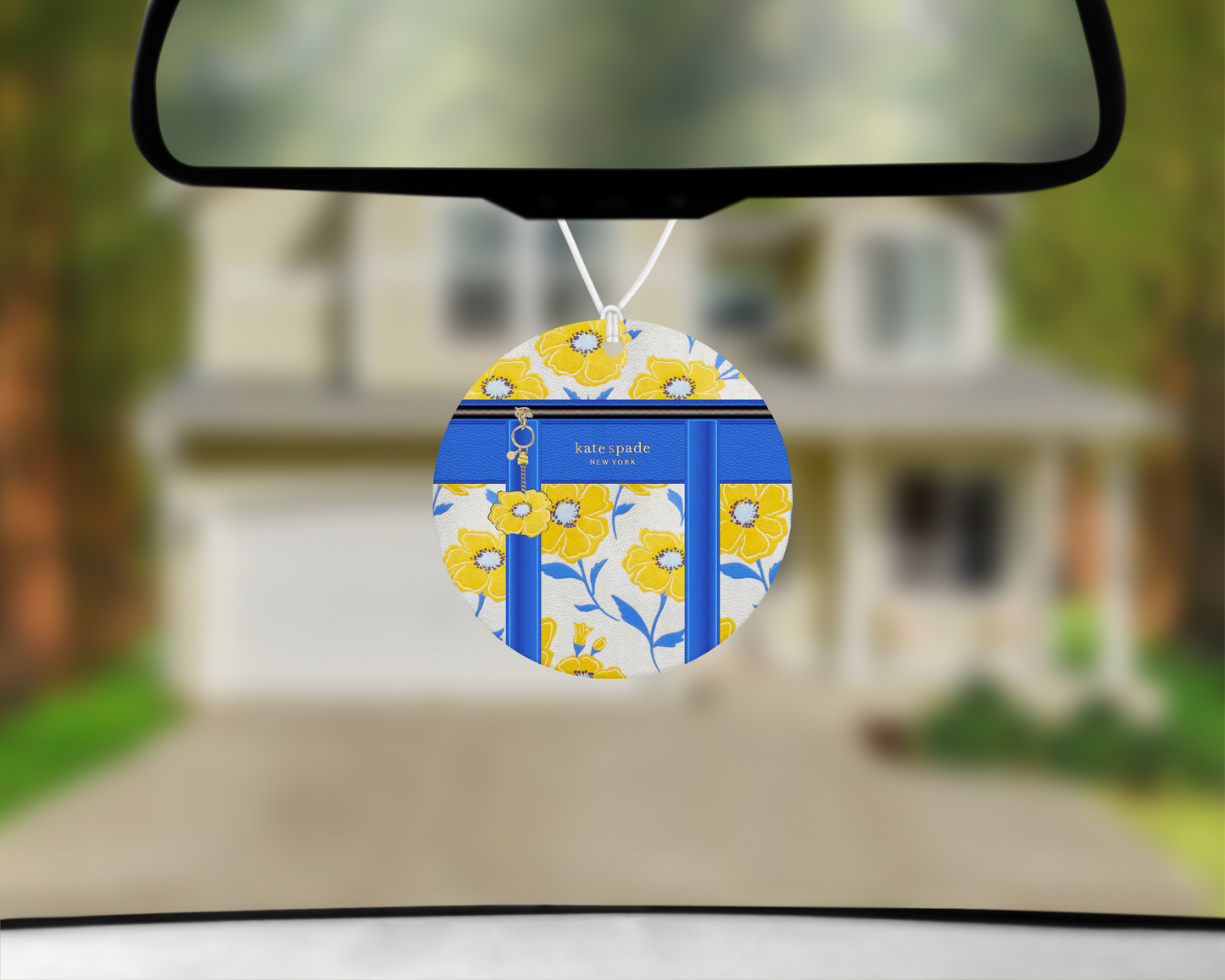 Katie Spade Inspired Car Air Freshener (012) Round