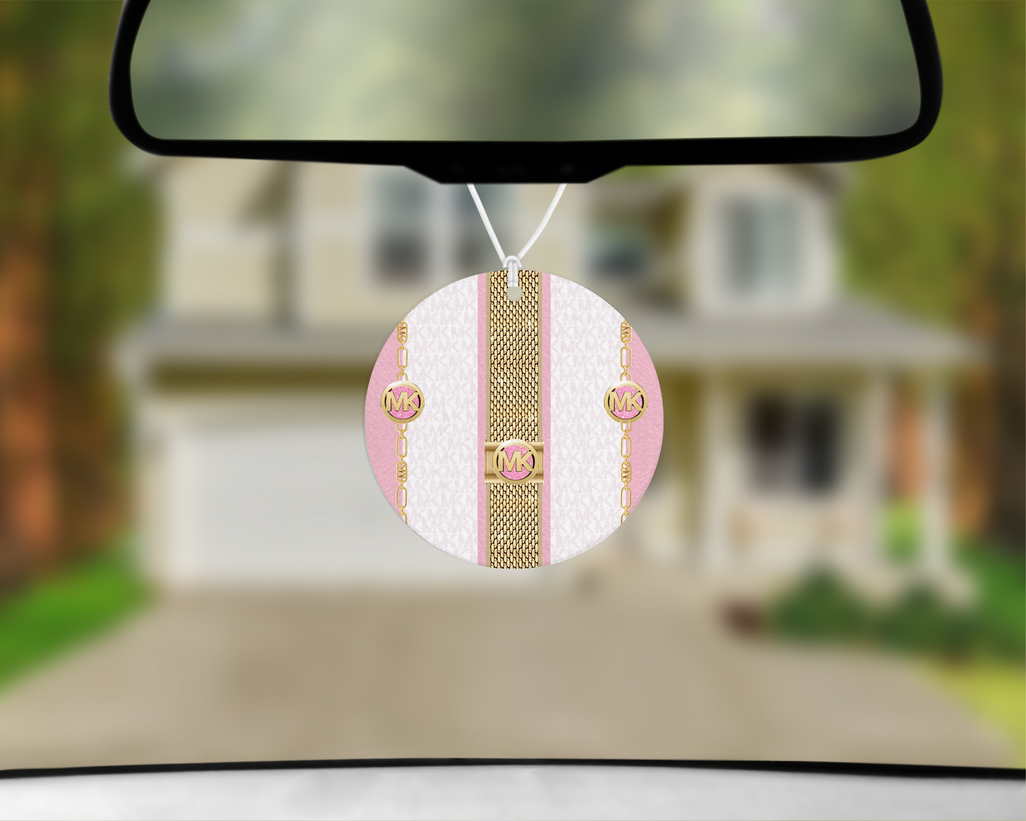 Michael Kors Inspired Car Air Freshener (012) Round