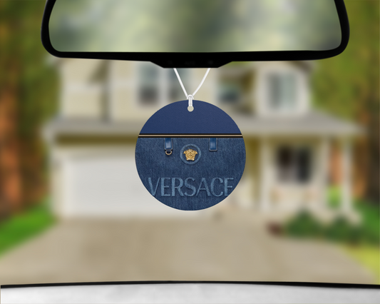 Versace Inspired Car Air Freshener (003) Round