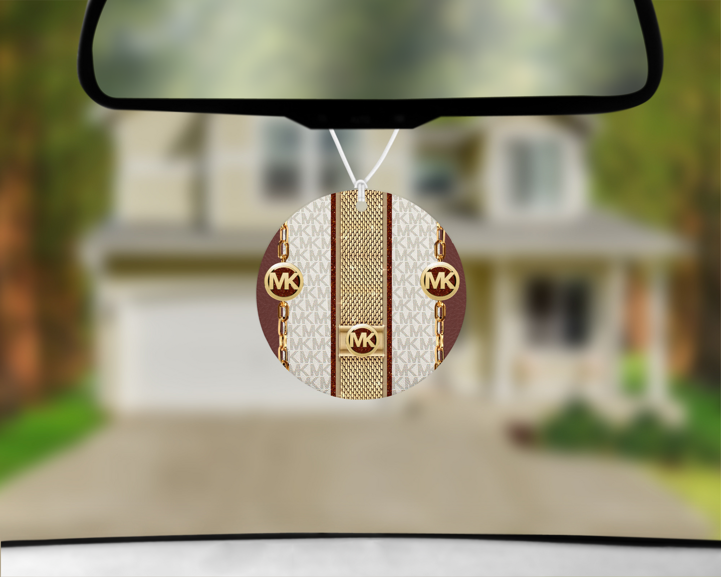 Michael Kors Inspired Car Air Freshener (010) Round