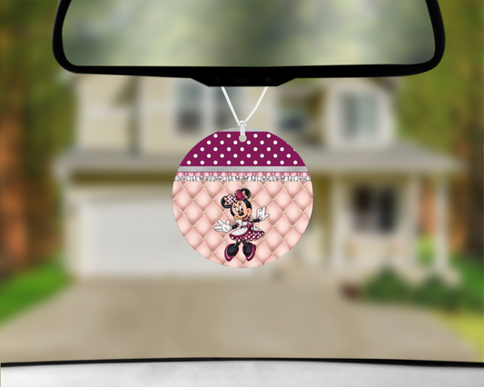 Disney Inspired Car Air Freshener (017) Round