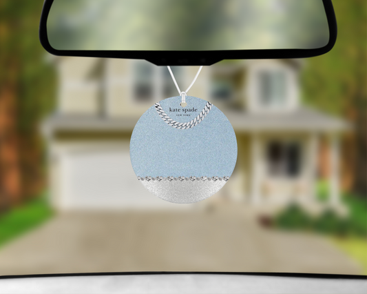 Katie Spade Inspired Car Air Freshener (007) Round