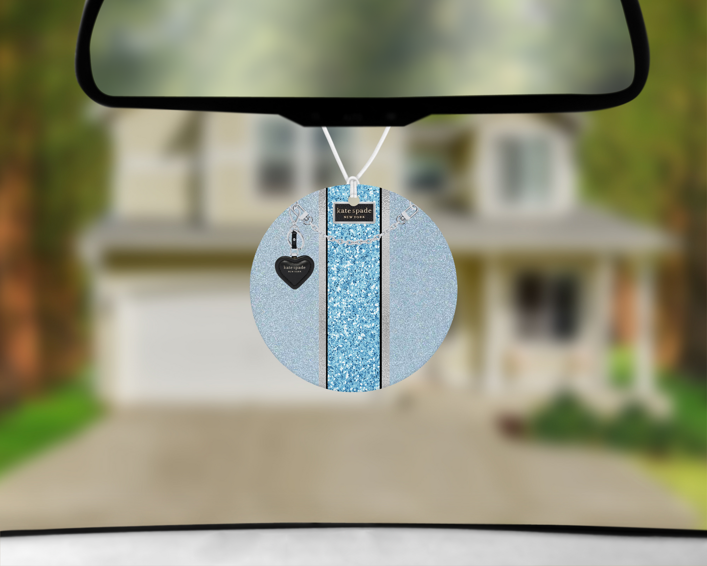 Katie Spade Inspired Car Air Freshener (003) Round